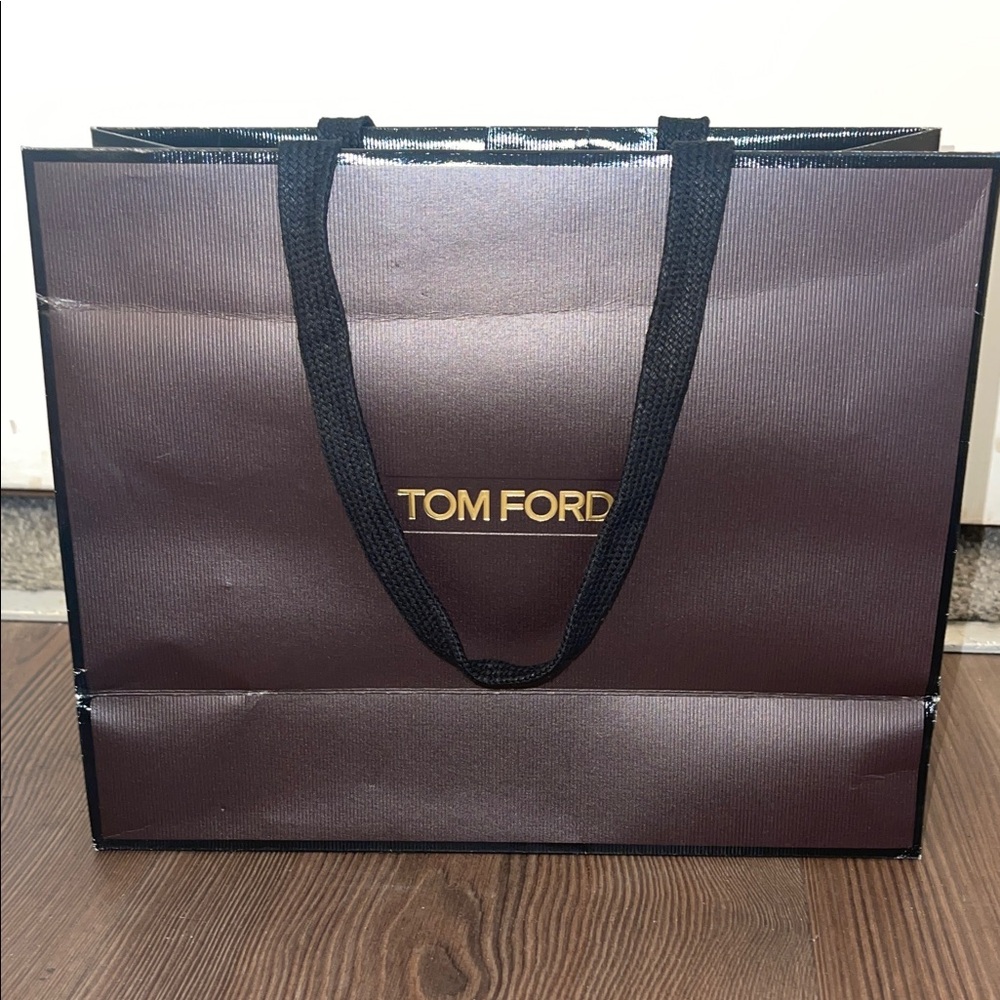 Tom Ford Dark Brown Shopping Bag